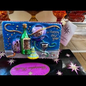 Vintage Christopher Radko from Christmas 1999, tag attached